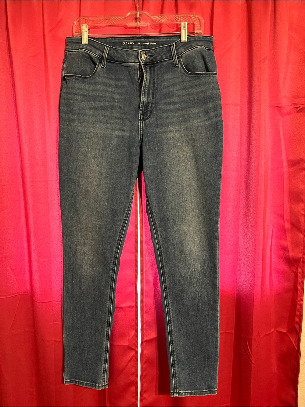 Old Navy Women's Dark Indigo Skinny Jeans